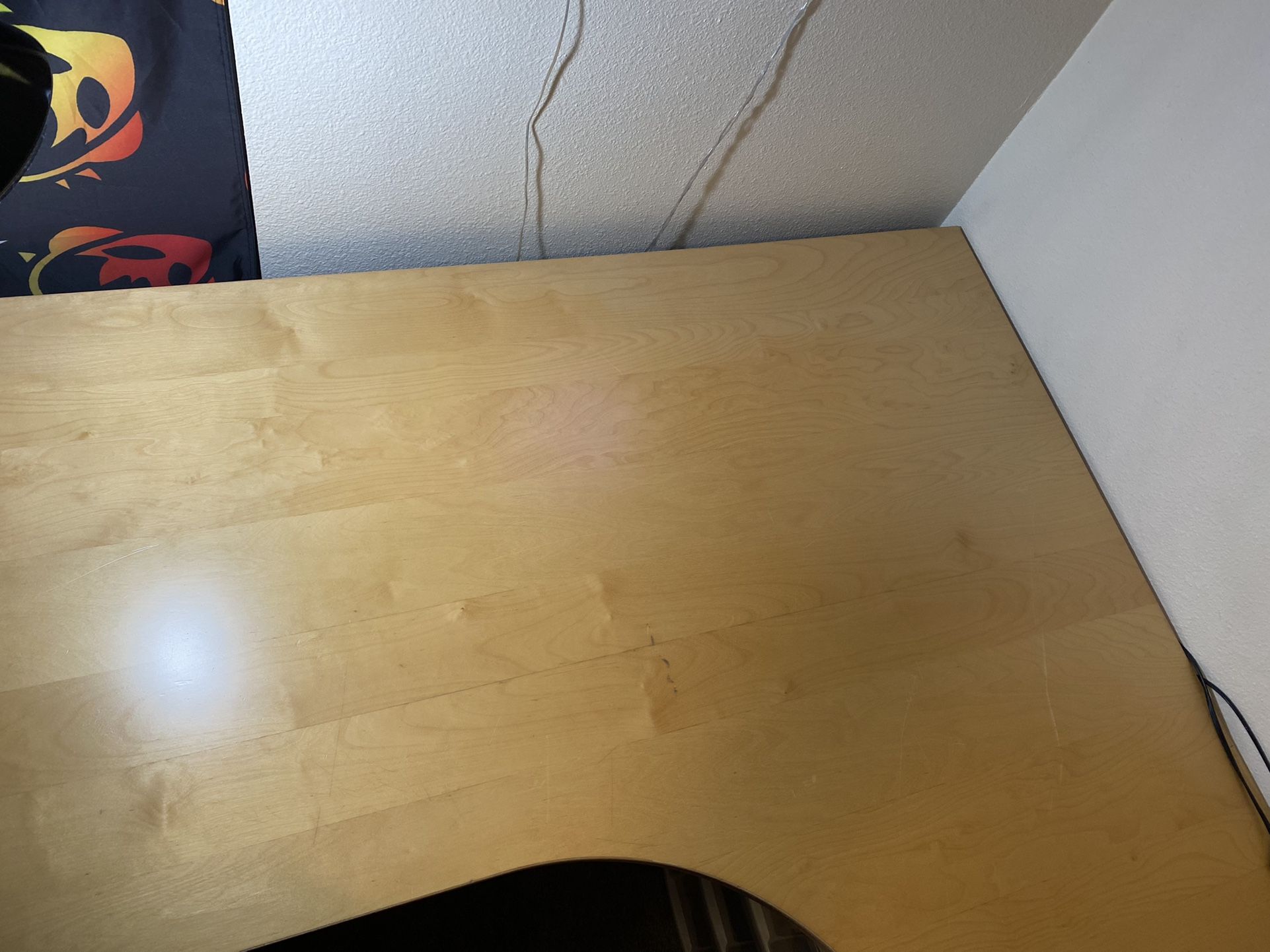 Desk (IKEA COMPUTER CORNER DESK)
