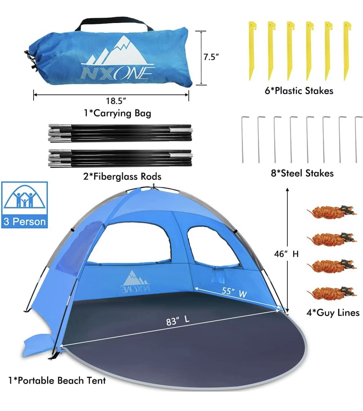 Sun/Beach Tent
