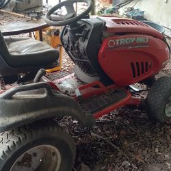 Mower With Out Deck 18 Up Motor Ran Good Last Year. Took Starter Off For My Other Mower Thumbnail
