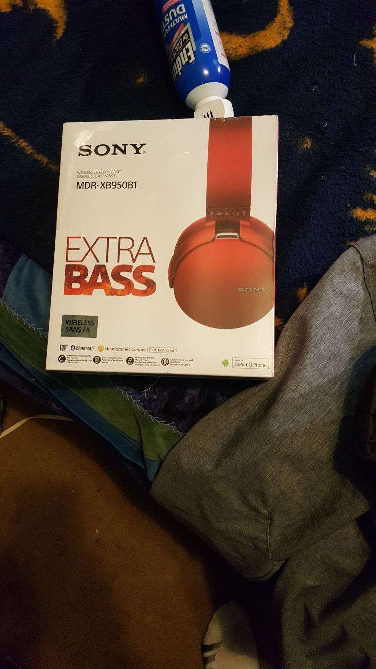 Sony extra bass wireless stereo headset