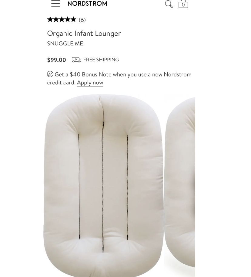 Snuggle Me Lounger