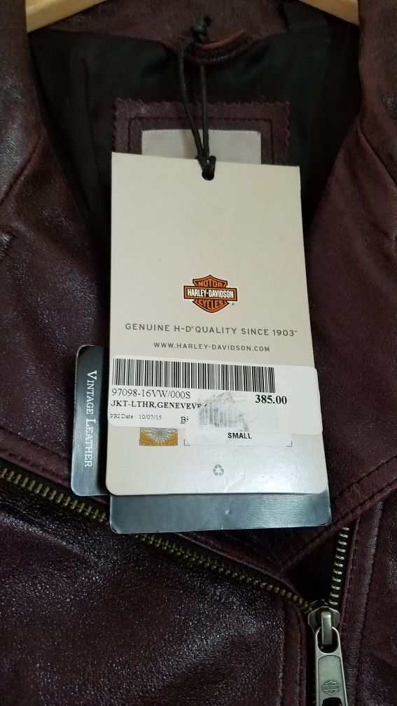 Harley Davidson, new, women's leather jacket
