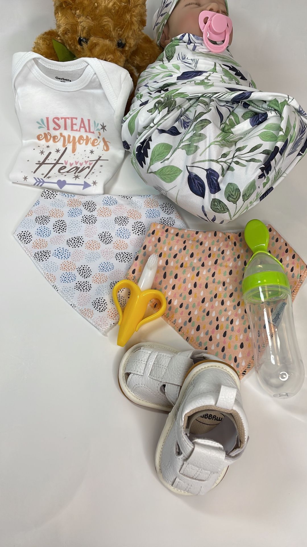 9pc Swaddle Receiving/Coming Home Set