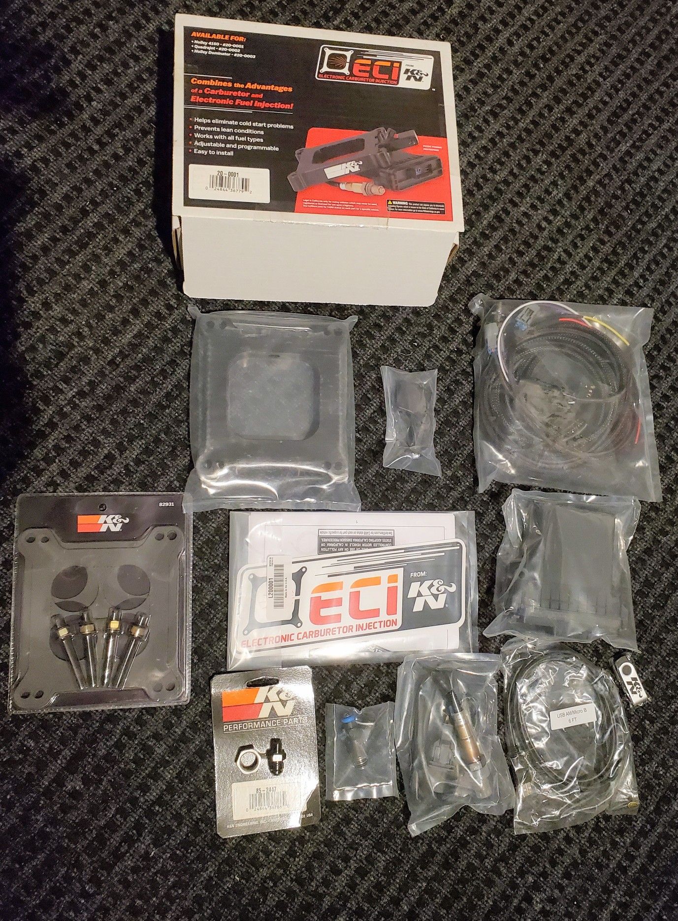 Sbc bbc fuel injection carb kit efi chevy ford dodge for Sale in San