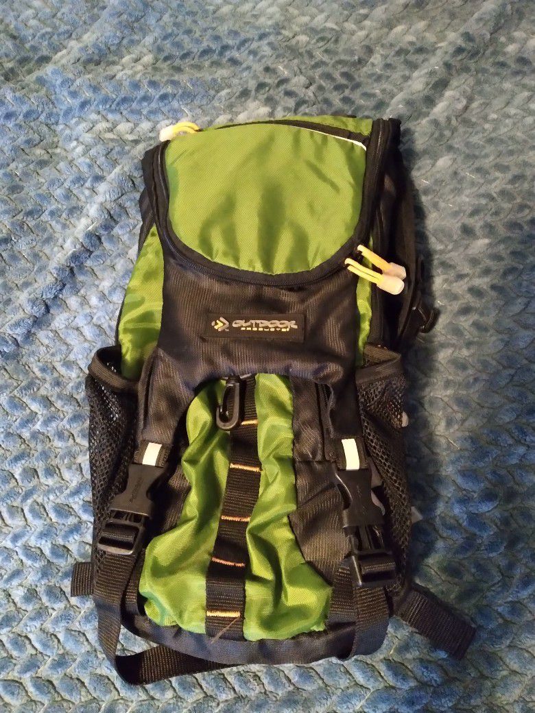 Compact Hiking Backpack (Pouch For Camelbak) Many Pockets!