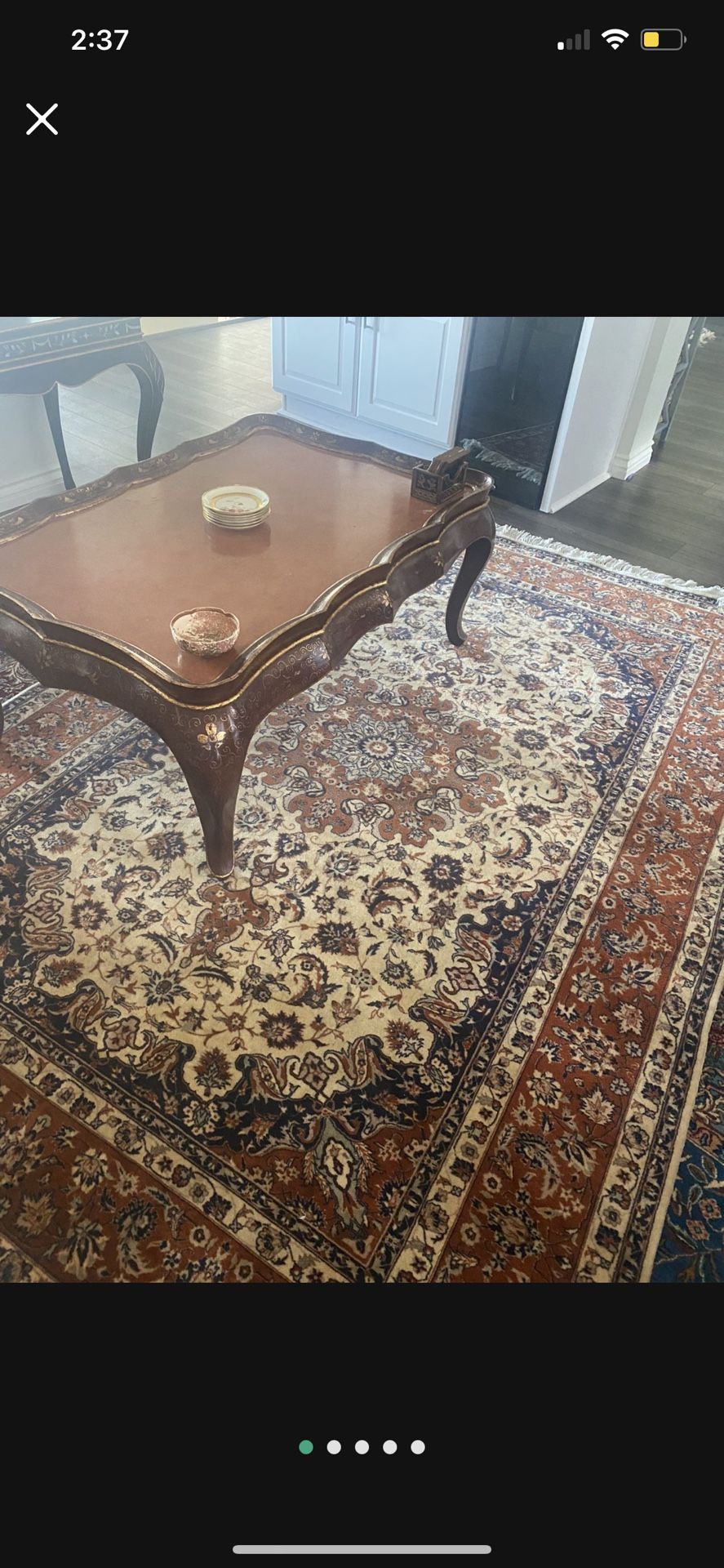 persian rag hand made