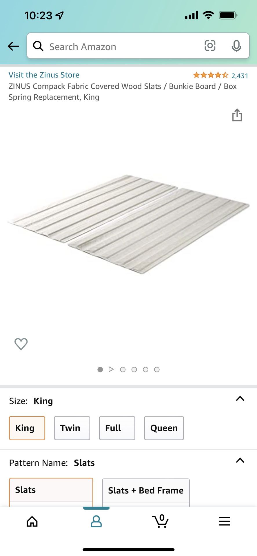 King Size Bed Slats (See Pictures and description)