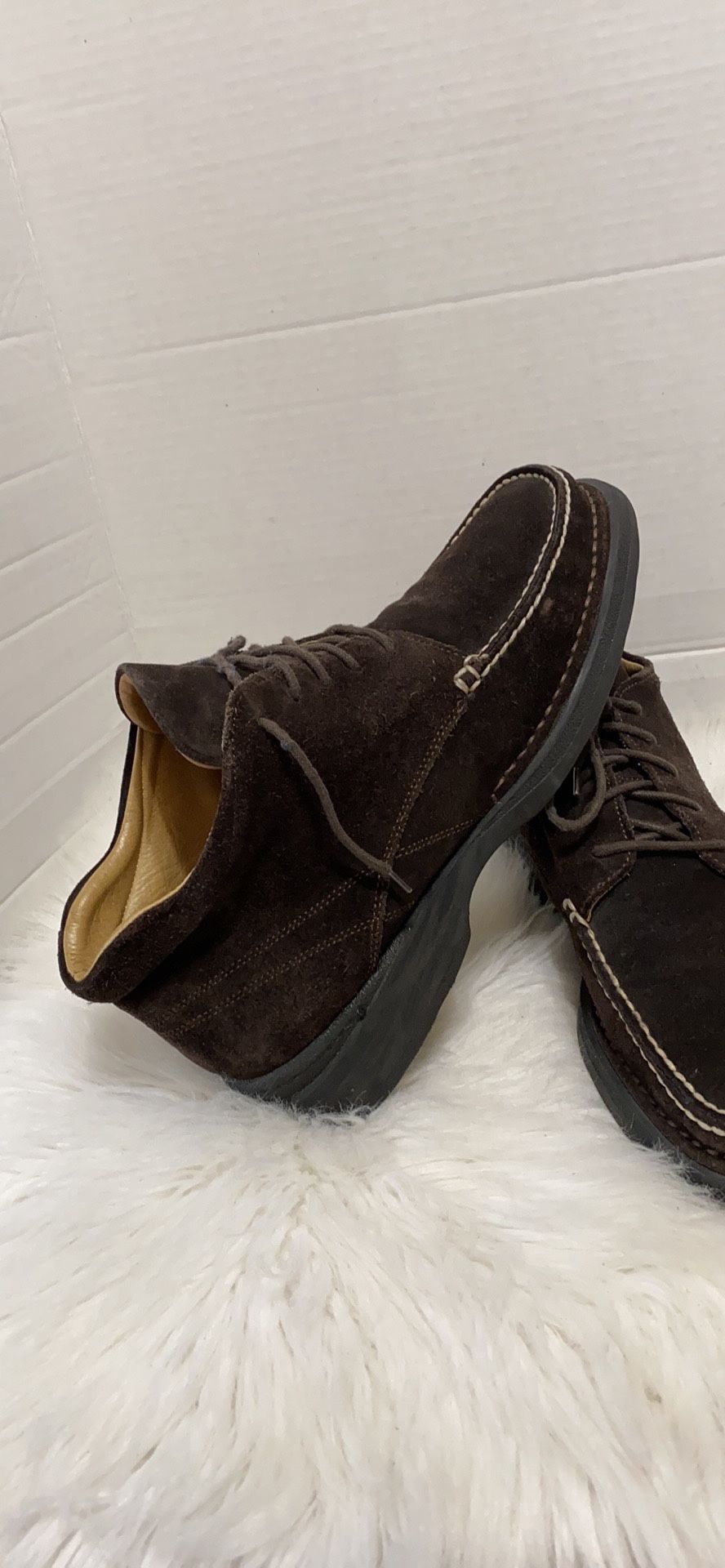 Coach men suede chukka men suede boots size 11