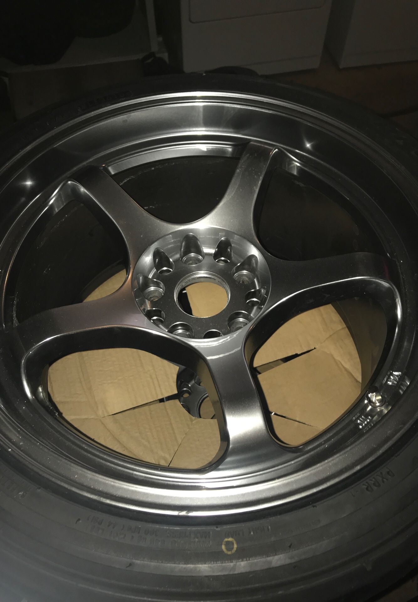 4 x Carbyne Design Sprints 18x10.5 5x114.3 Hyper Black w/ 275/35/18s Toyo  RR Tires mounted ready to rock for Sale in Pembroke Pines, FL - OfferUp