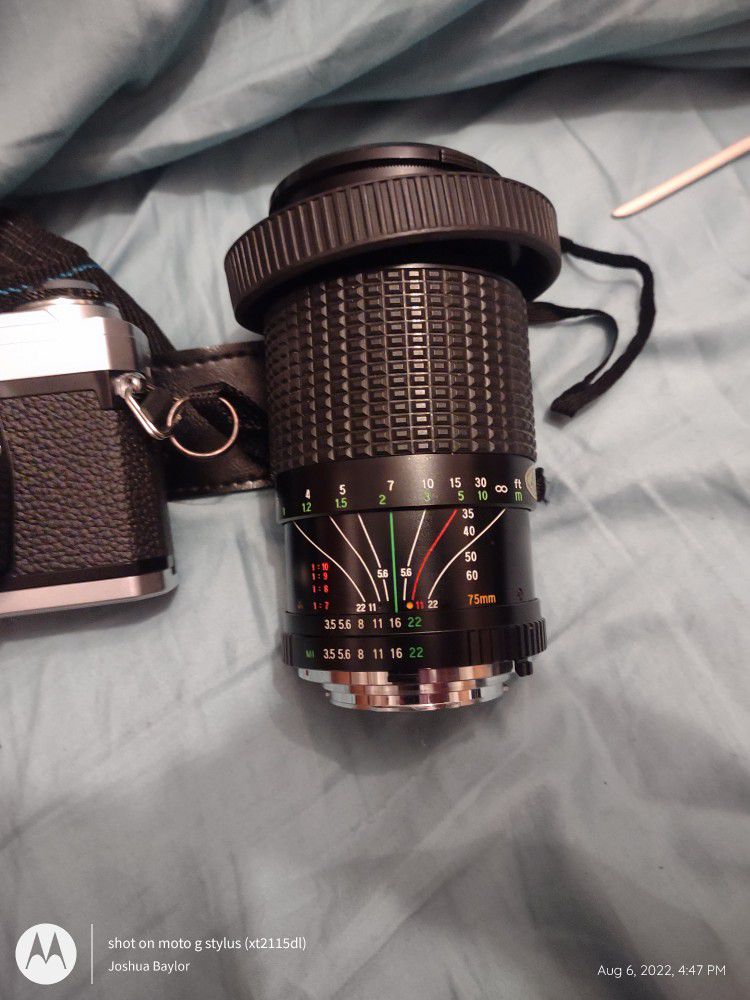 Minolta X370 35mm Camera With Extra Acc.