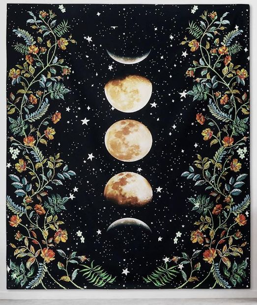 Moon Phase Tapestry 