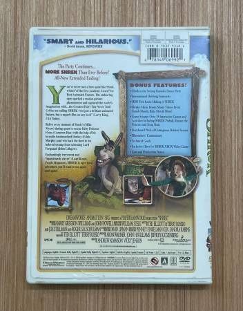Shrek 2001 Children’s And Family DVD Movie