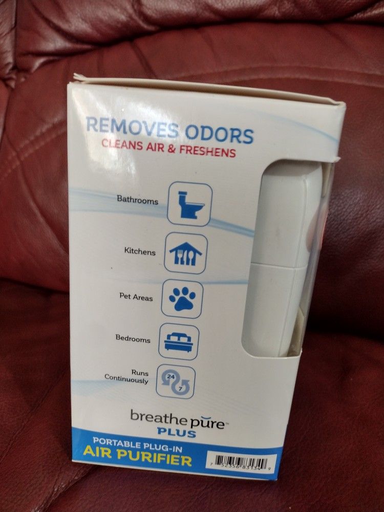 BreathePure Plus HEPA Air Purifier, portable, Brand New in box
