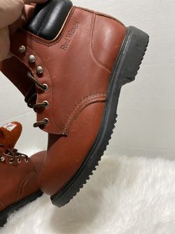 Red Wings Classic Women's Work Combat Leather Boots size 9 1/2 D  1607 Red Brown Thumbnail