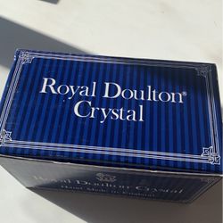 Royal Doulton Crystal Candle Sticks Thumbnail