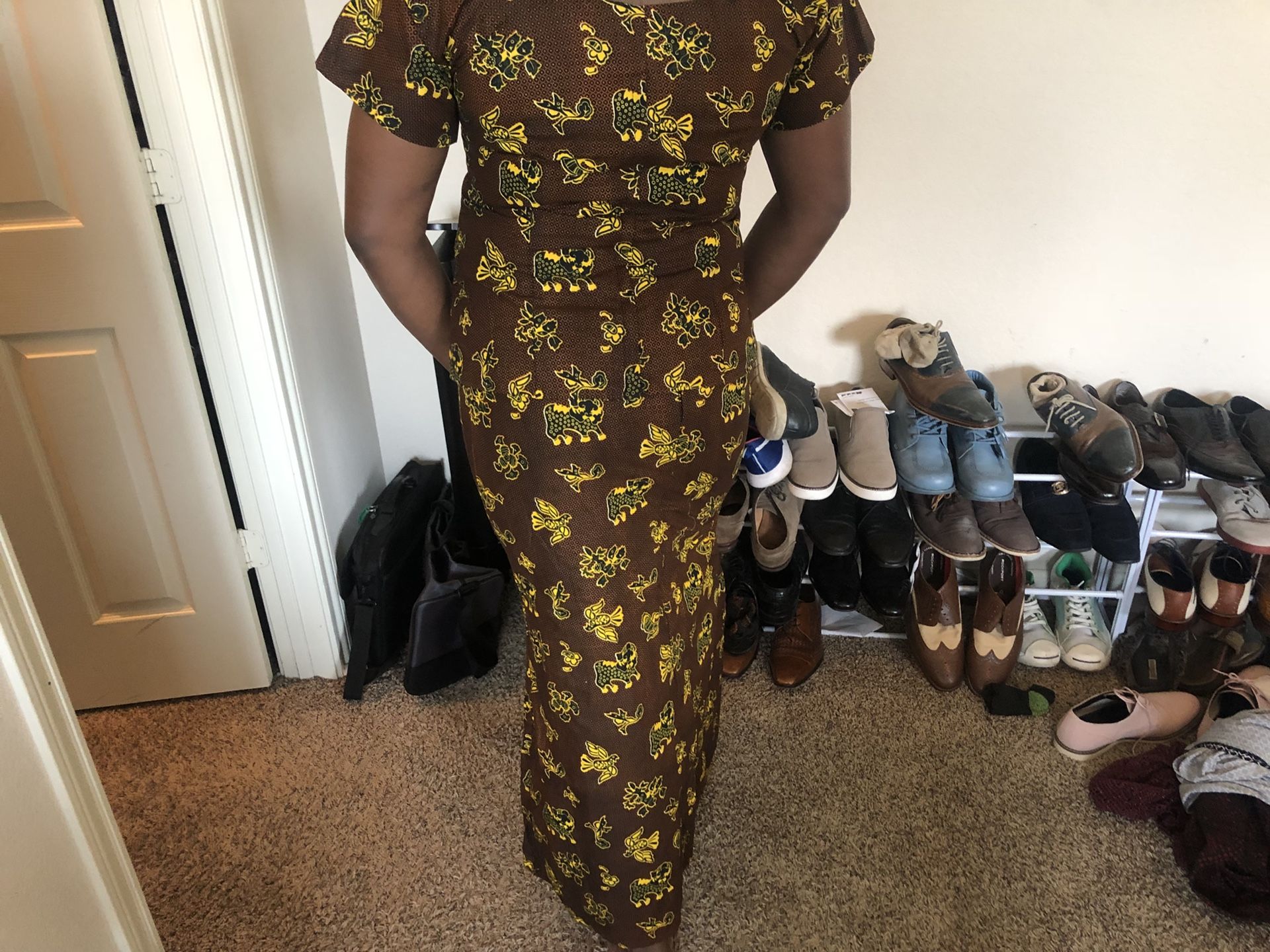 African formal outfit