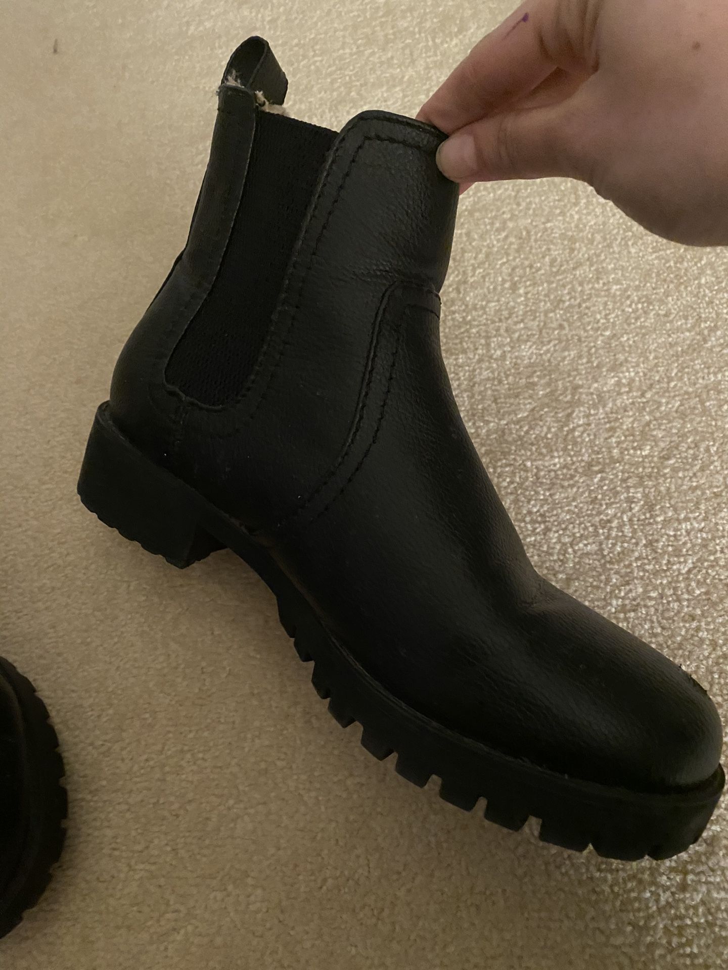 Black Booties For Snow Or Going Out