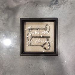 Shadow Box Key " Thank You For Coming " Party  Thumbnail