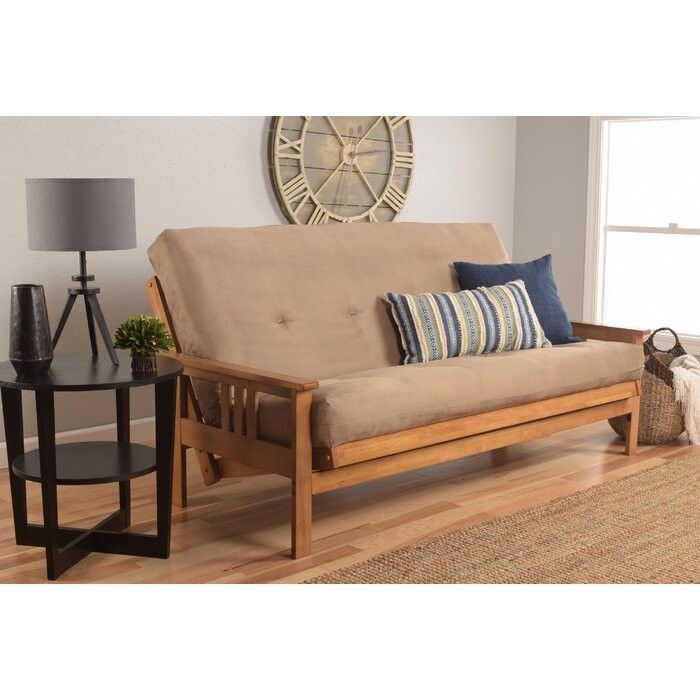 Wood Futon Wayfair