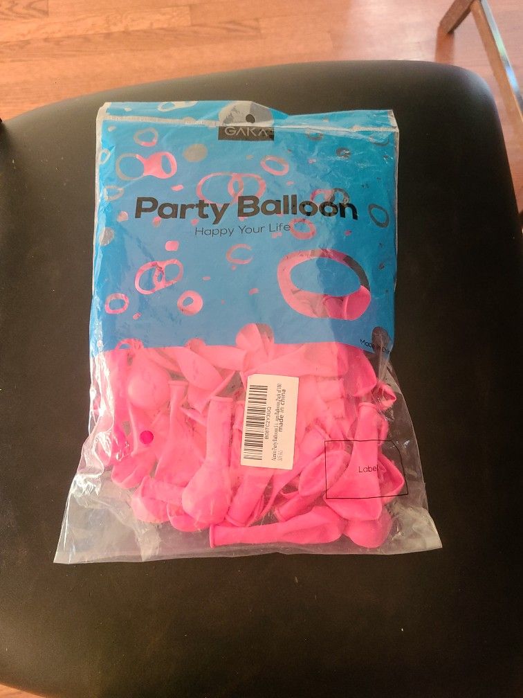 Hot Pink Party Balloons 100pck