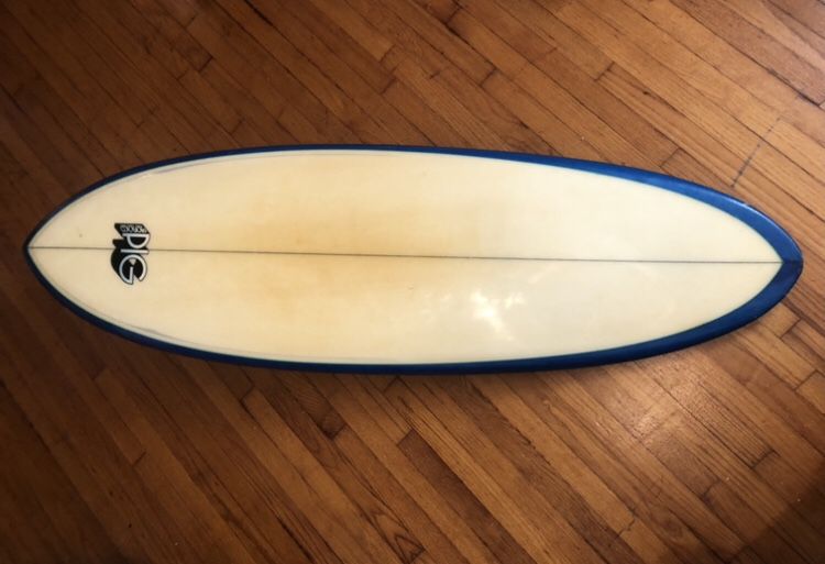 Vintage surfboard