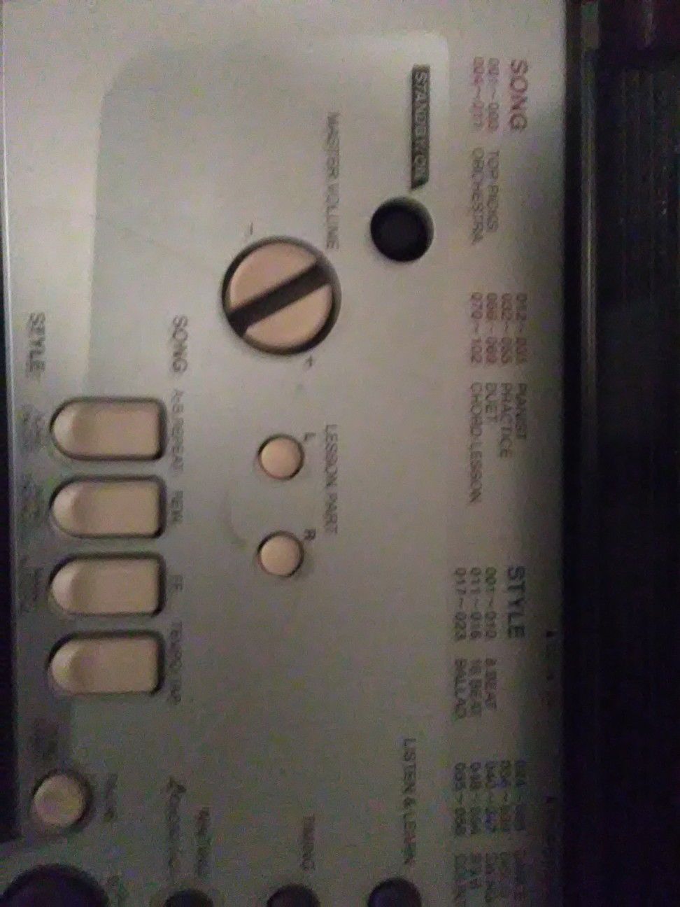 Electronic piano
