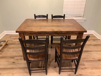 Wooden Table and Chairs Thumbnail