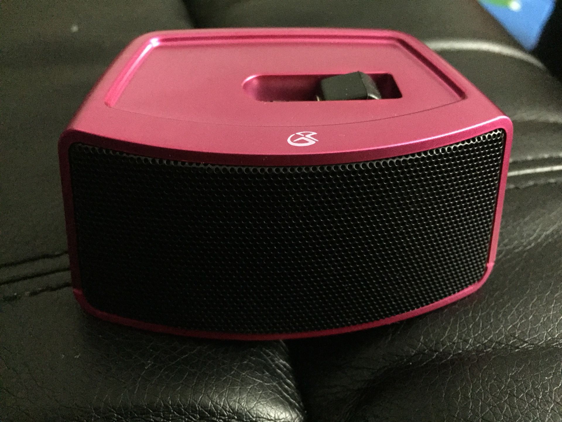 Portable battery operated speaker