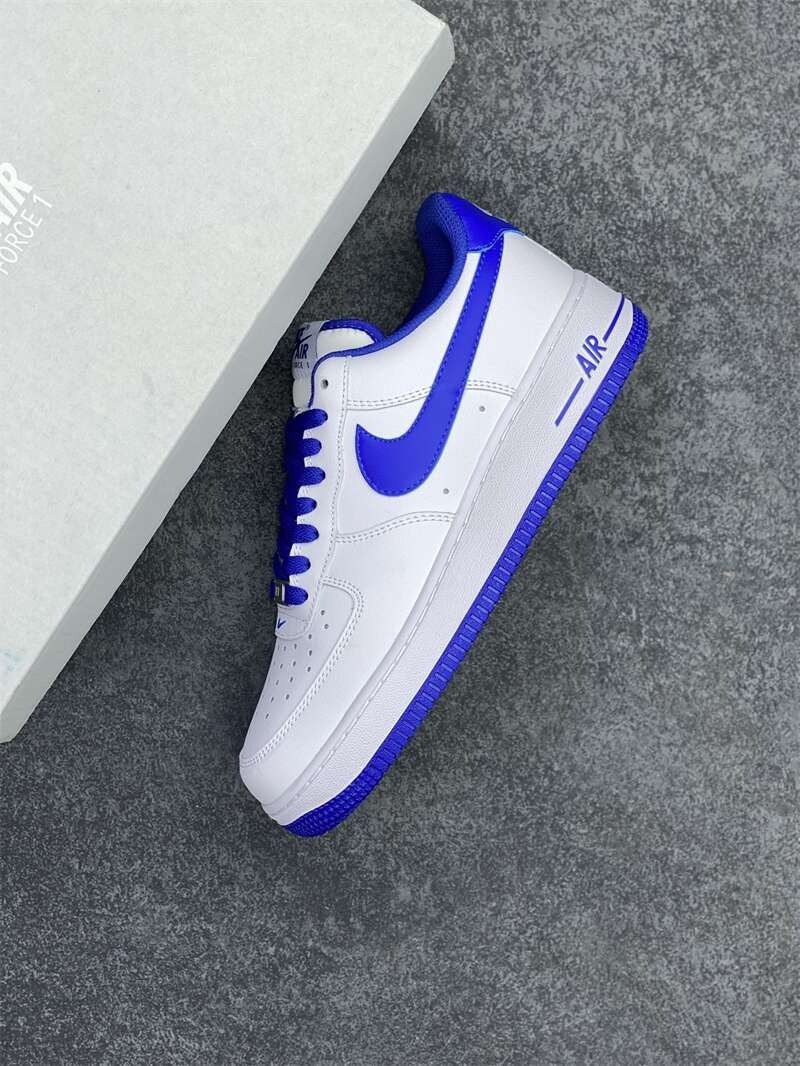 Air Force 1 07 LOW Bai Bao Blue Low Casual Sneakers SIZE 4-12