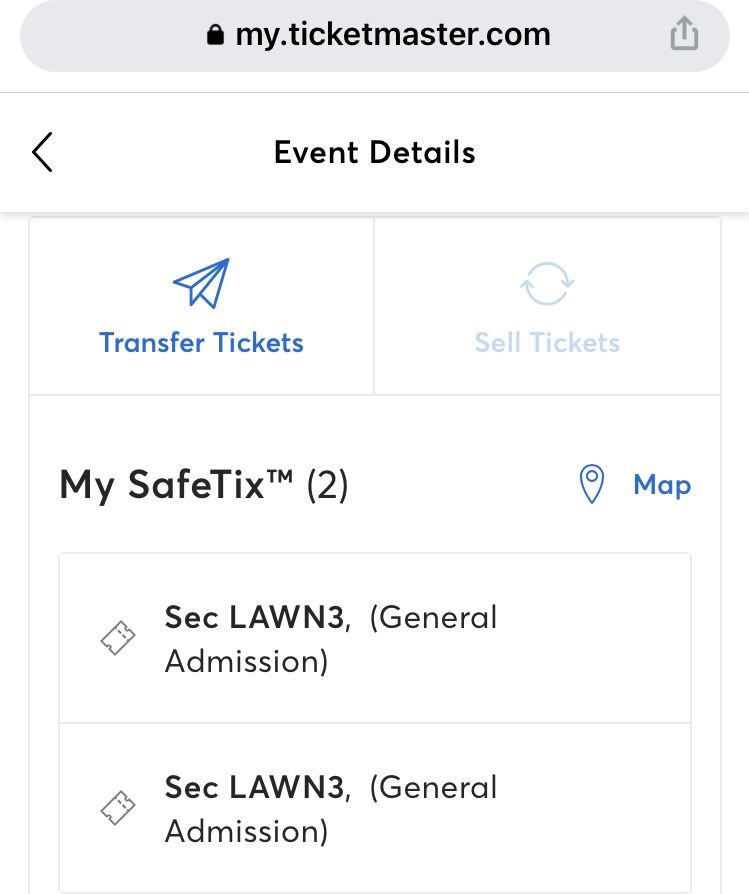 Iron Maiden Concert Tickets (2) GA Lawn, September 19, 2022, Selling BOTH for $60