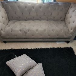 Sofa With Pillows Thumbnail