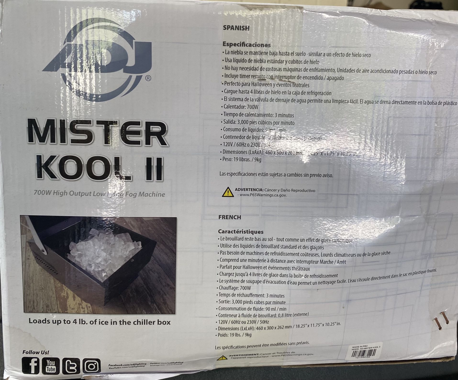 Low Fog Machine