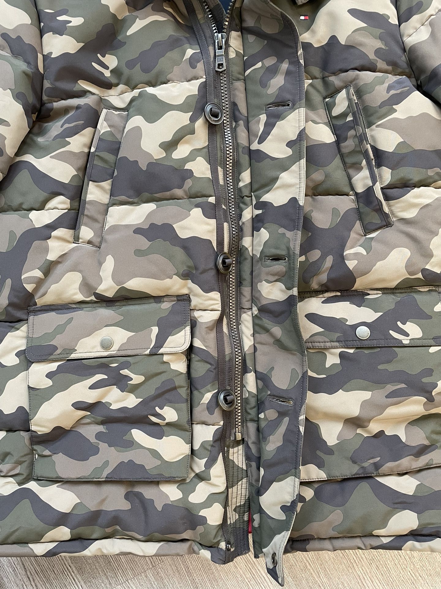 Tommy Hilfiger Camouflage Hooded Jacket