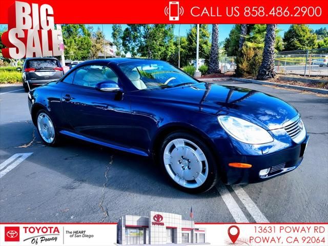 2002 Lexus SC 430 2-DR HARDTOP CONV.
