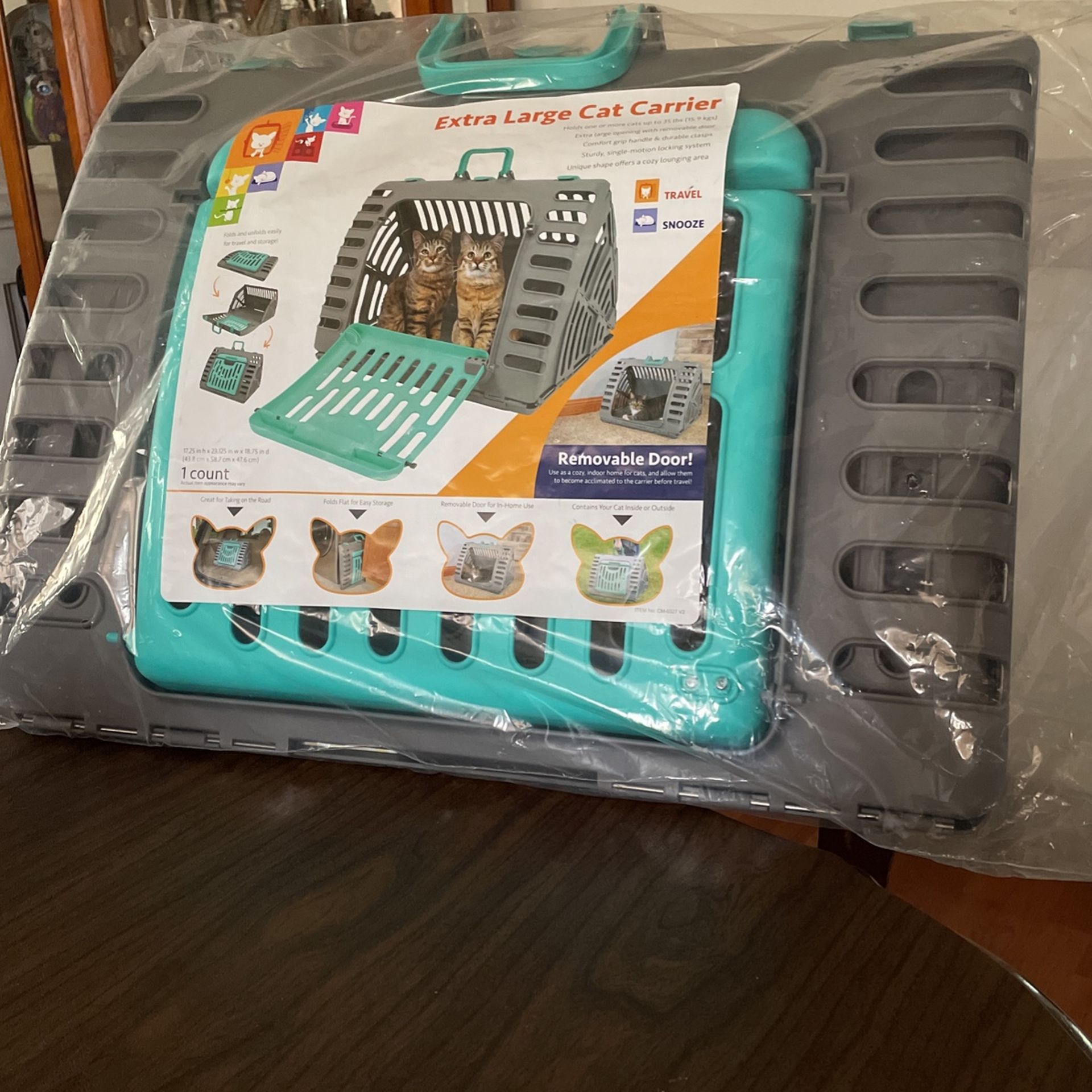 New X-lg SportPet Portable Cat Carrier