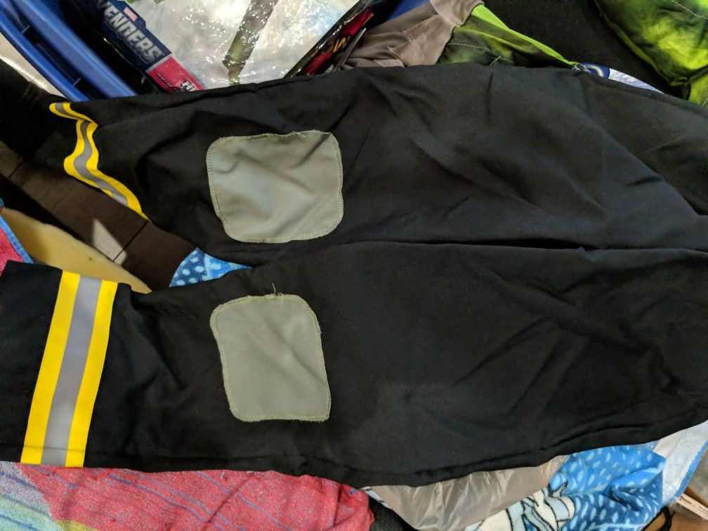 Child Firefighter, Fireman, Fire Person Costume. Halloween