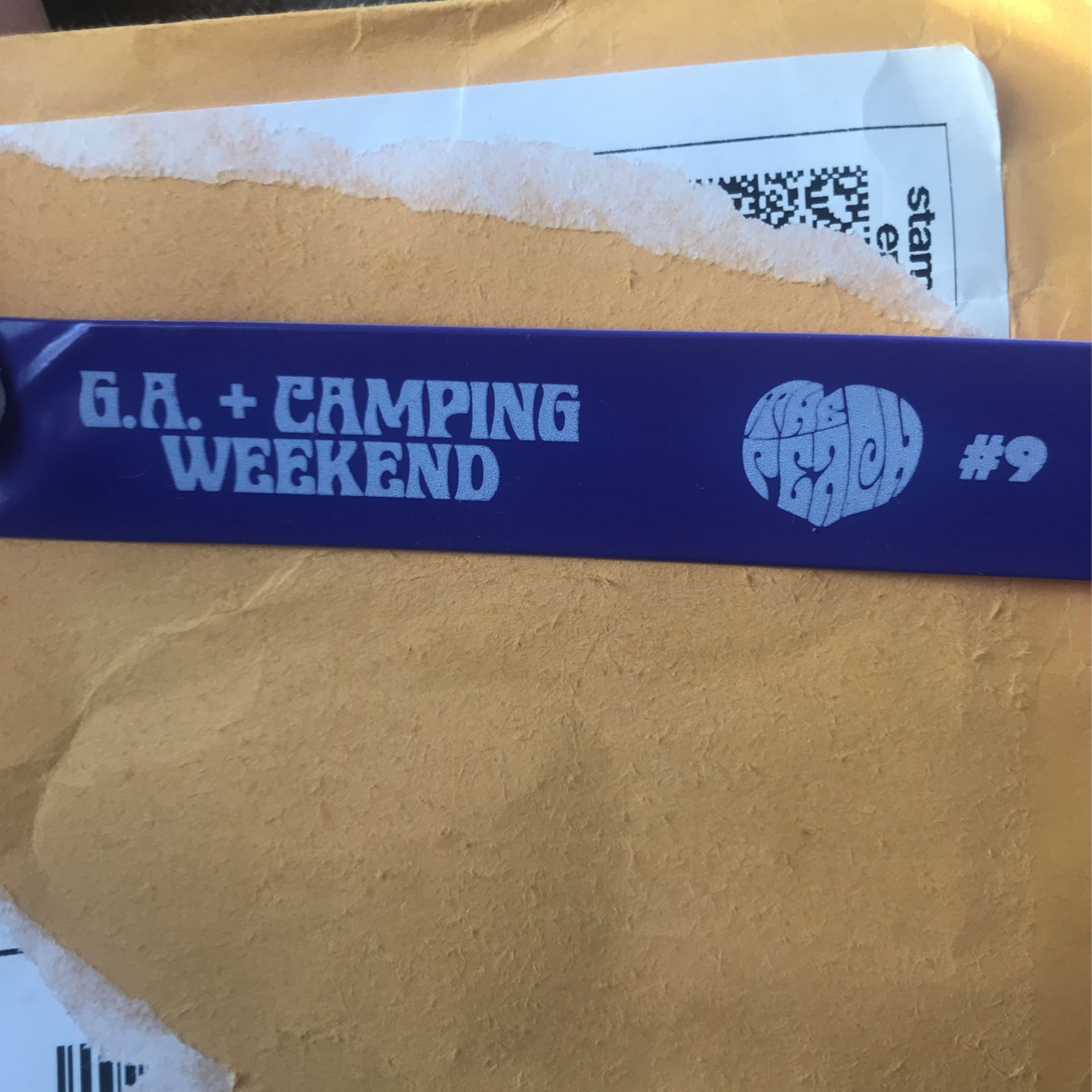 1 4 Day GA Pass Plus Camping Ticket To The Peach Festivall
