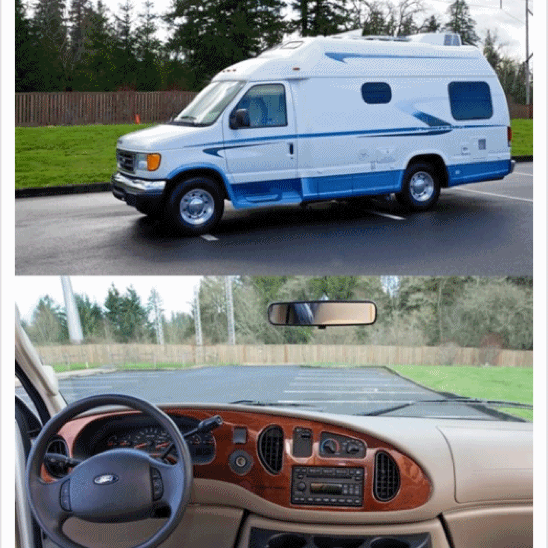 Price $1200 Motorhome Ford E350 with bed