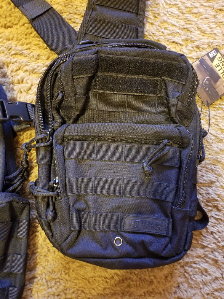 Backpacks, Tactical/Recon, Heavyweight Straps And Padding, New