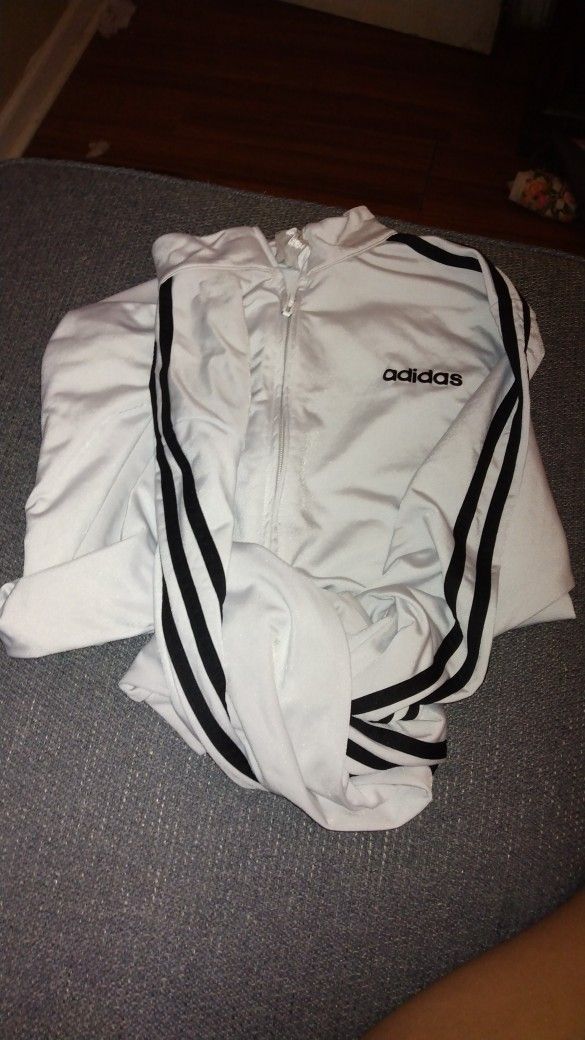 Black And White Adidas Jacket