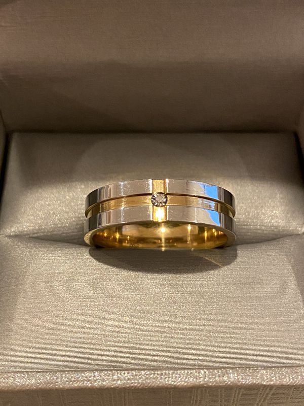 Unisex 18K Gold plated Ring - Code A57