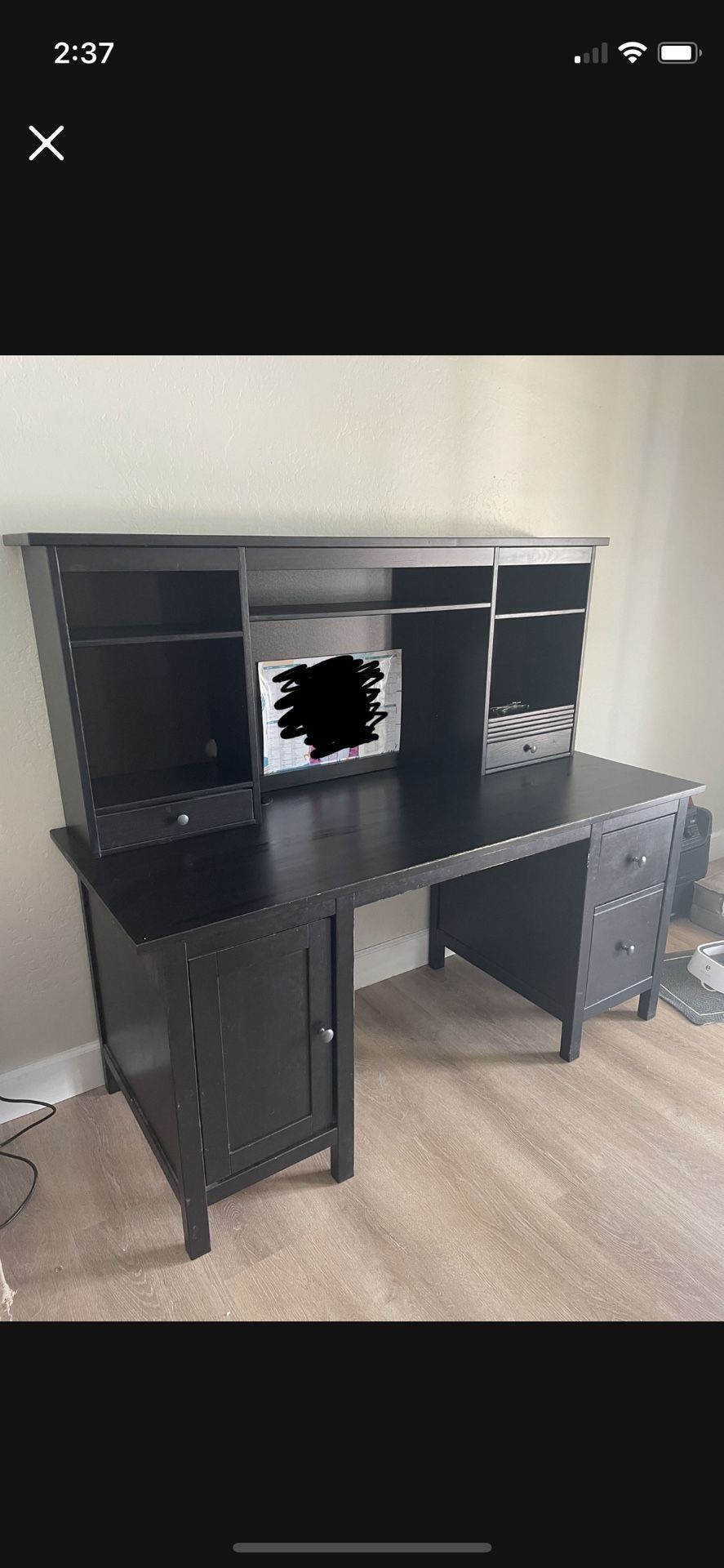 IKEA Hemnes Desk With Hutch For Sale In Tempe AZ OfferUp   B2062b4178114729babaae316de7de3b 