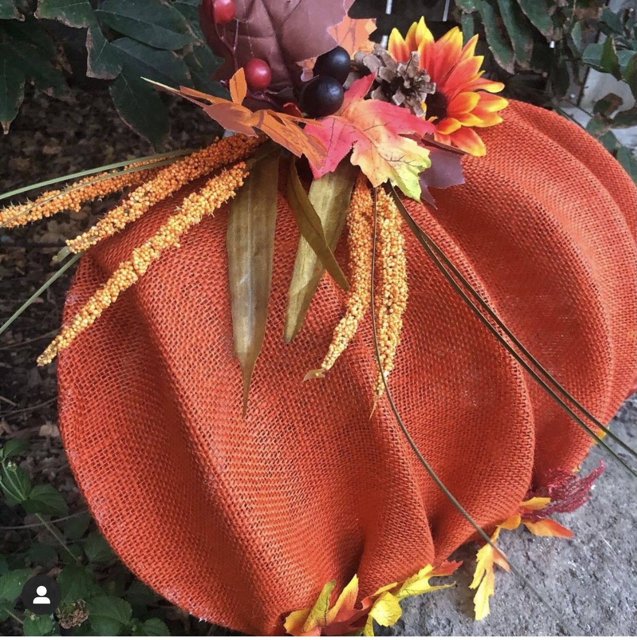 Wire Pumpkin Wreaths