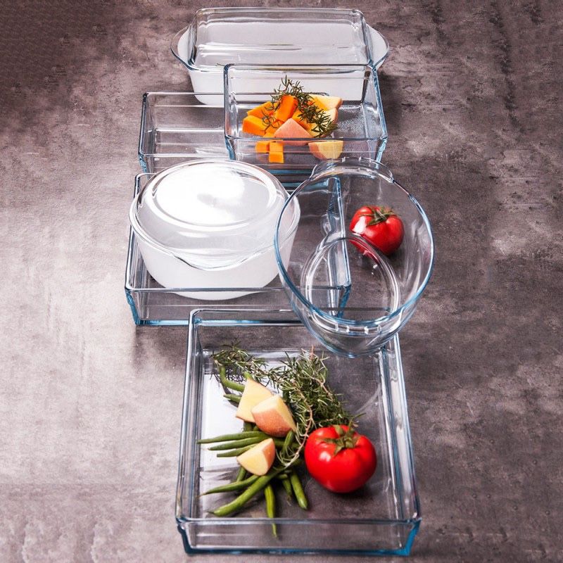 Guzzini Glass Pyrex Dish Serving Ware