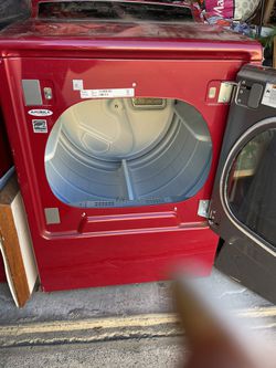 Whirlpool Cabrio Wpwadrer2 Side-By-Side Washer & Dryer Set With Top Load  Washer And Dryer In Cranberry Red It For Sale In Sacramento, Ca - Offerup