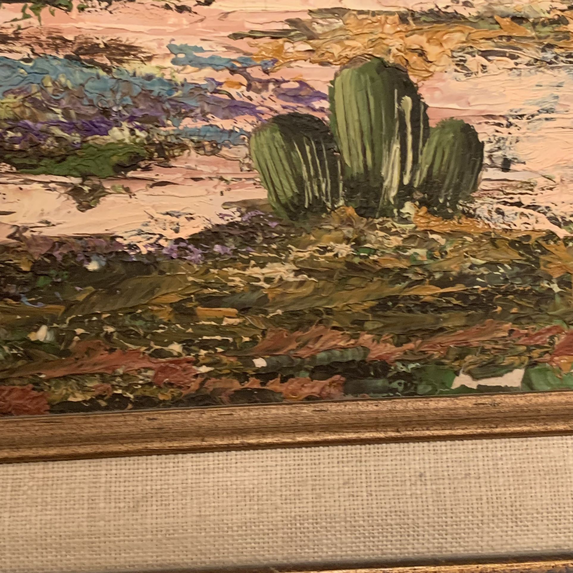 Sonoran desert painting 