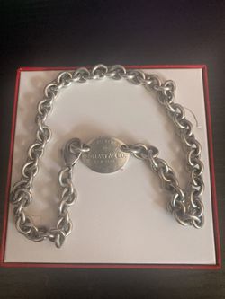 Sterling Silver Tiffany & Co 925 Necklace $200 OBO Thumbnail