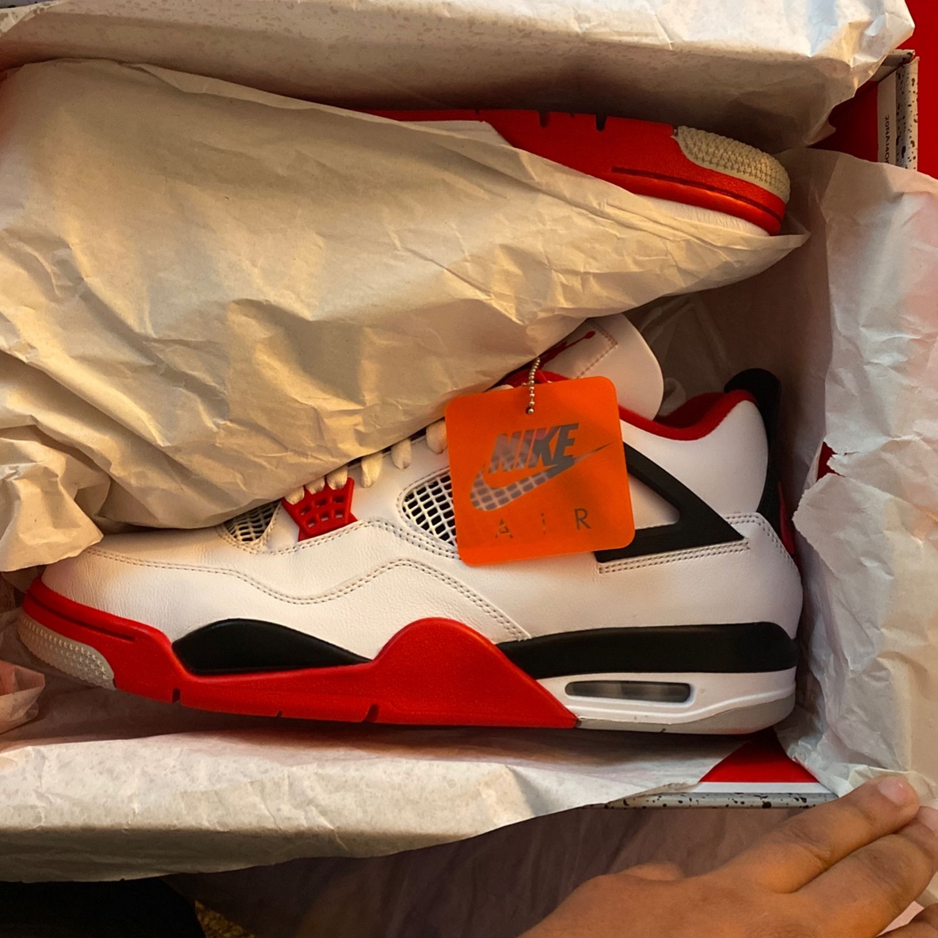 Fire Red 4s
