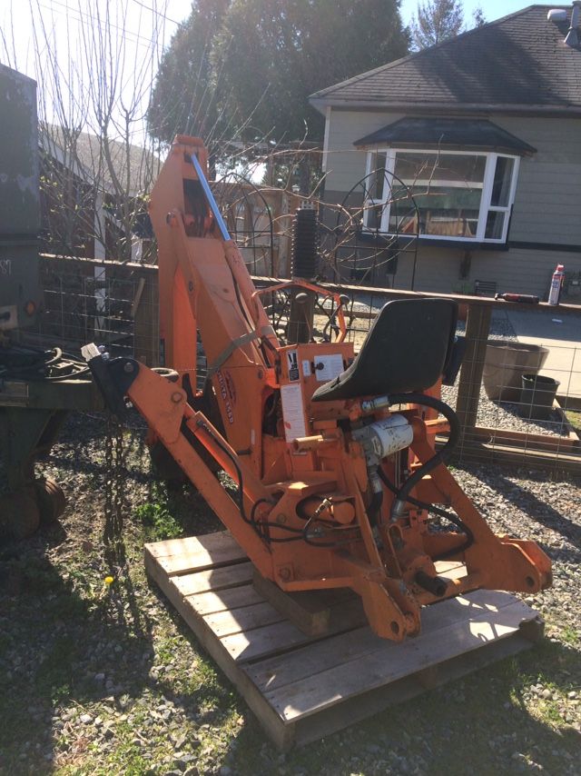 Kubota 4560 Quick Attatch Backhoe
