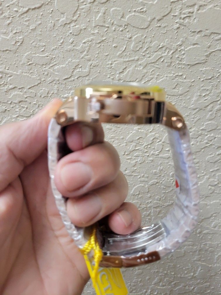 Invicta Man of War Ghost 48mm Automatic Skeletonized Two-tone Bracelet Watch